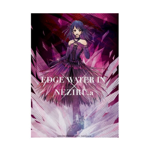 Neziru.a×Jay×E.W.I Poster type B Stickable Poster