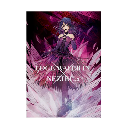 Neziru.a×Jay×E.W.I Poster type B Stickable Poster