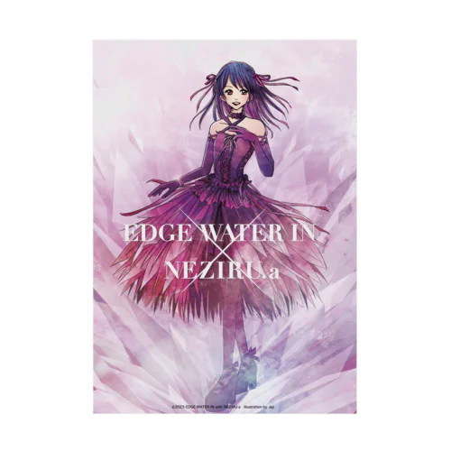 Neziru.a×Jay×E.W.I Poster type A Stickable Poster