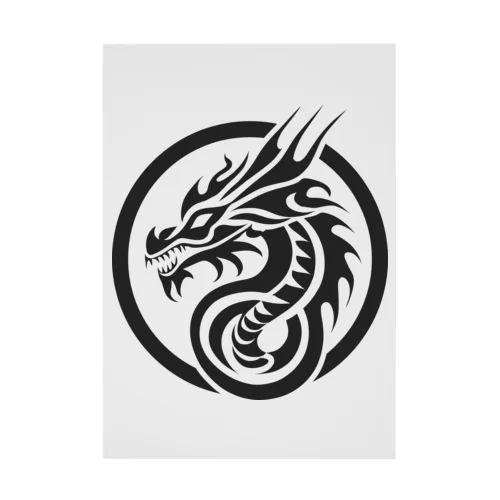 ドラゴンの紋章 Stickable Poster