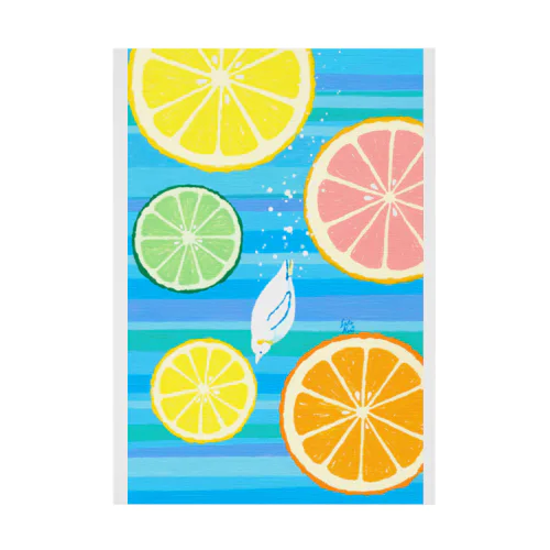 CitrusDive!! Stickable Poster