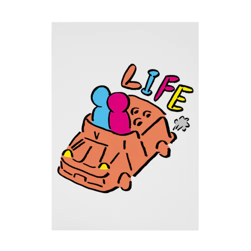 life 吸着ポスター