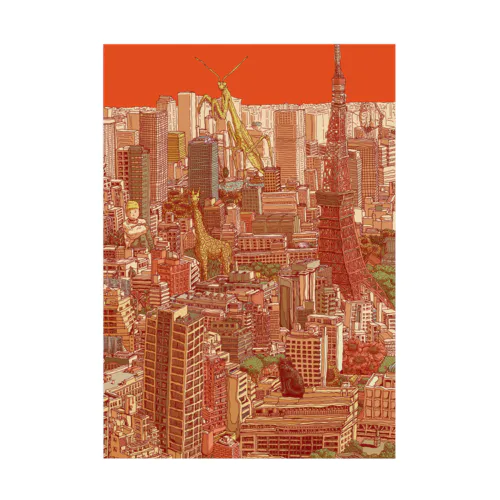 東京 Stickable Poster