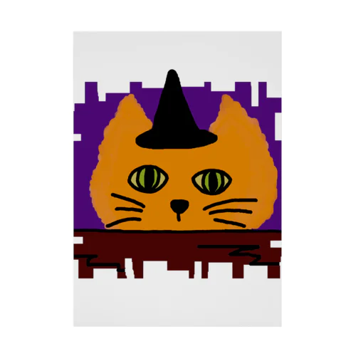 ハロウィンねこ Stickable Poster