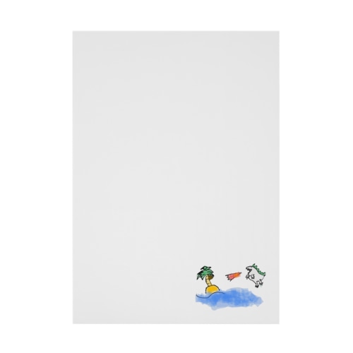 げんきなかいじゅう がおがお Stickable Poster