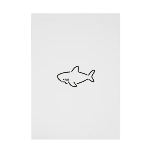 わりとシンプルなサメ2021 Stickable Poster
