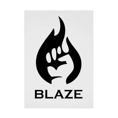 BLAZE Stickable Poster