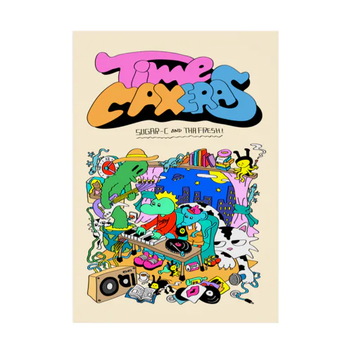 TiMEMAXERAS POSTER Stickable Poster