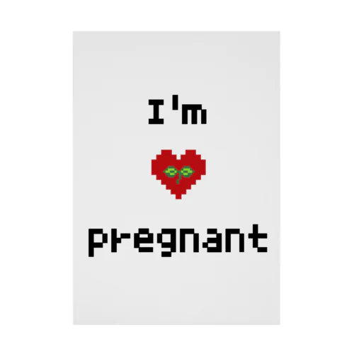 pregnant(妊婦)マーク  Stickable Poster