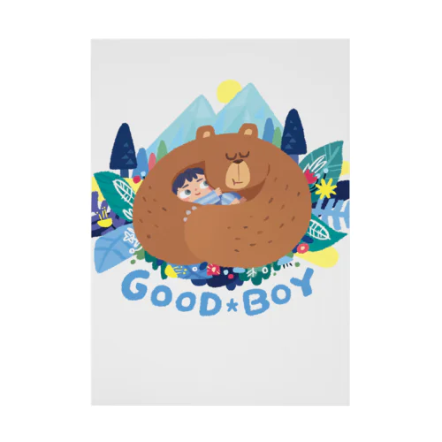 GOOD BOY Stickable Poster