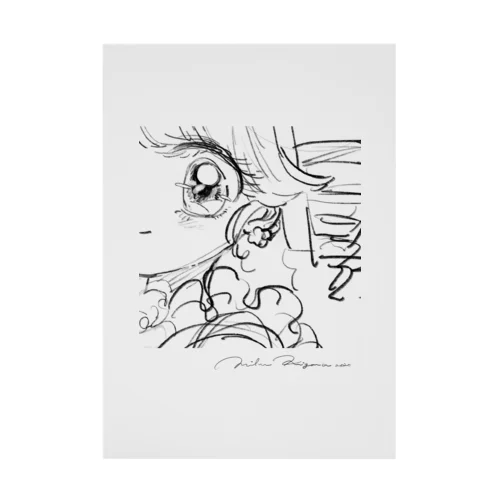 Croquis series no.01 Stickable Poster