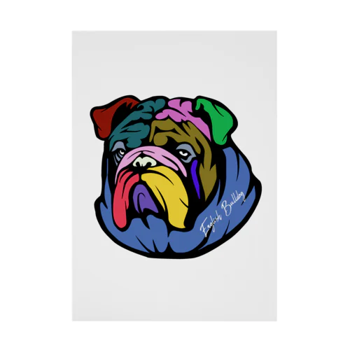 BULLDOG Stickable Poster