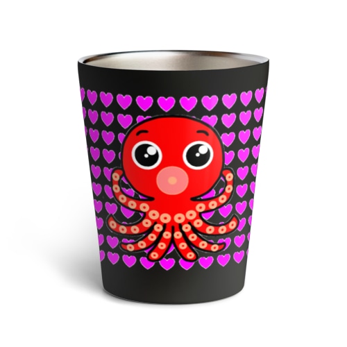 ラブリーたこ(ハート) Thermo Tumbler