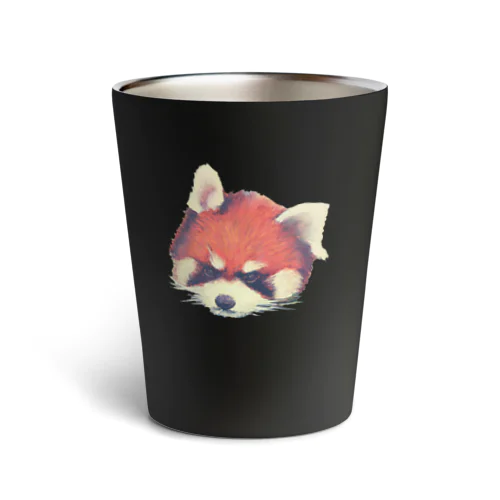 キリッとレッサーパンダ Thermo Tumbler