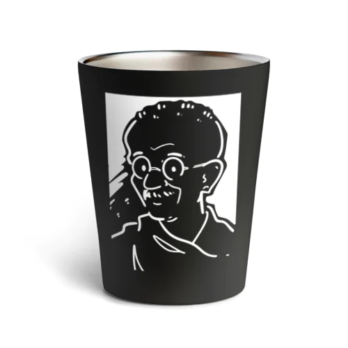 マハトマ・ガンディー(Mahatma Gandhi) Thermo Tumbler