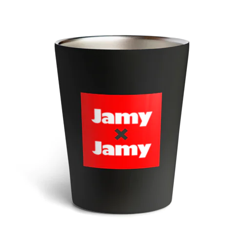 JamyJamyStudio公式ロゴアイテム Thermo Tumbler