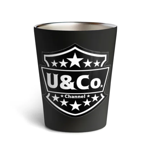 U&Co.channelロゴ サーモタンブラー