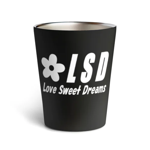 LSDフルロゴ　白 열 텀블러