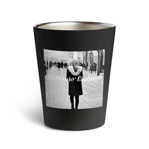 the winter town Thermo Tumbler