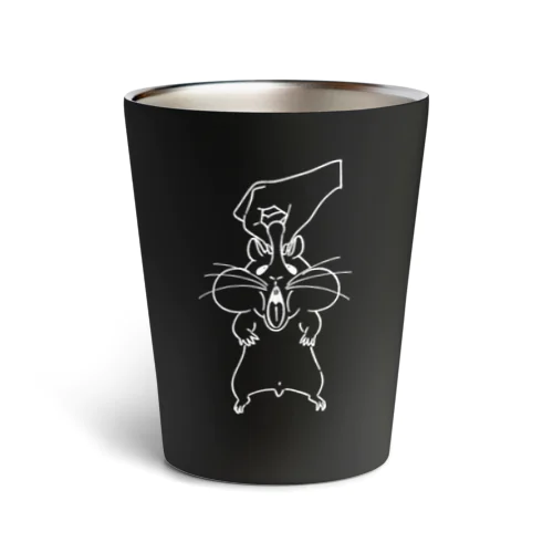 つまみham（ホワイトライン） Thermo Tumbler