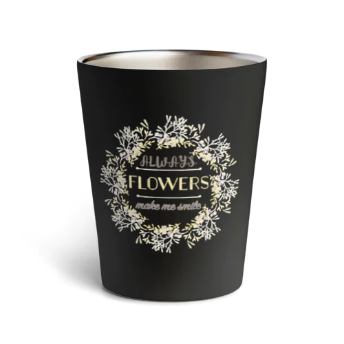 HAPPY FLOWERS Thermo Tumbler