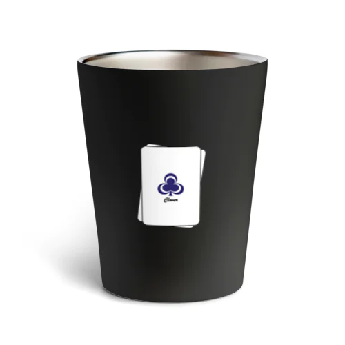 トランプ　クローバーカード（ネイビー）TYPE２ Thermo Tumbler