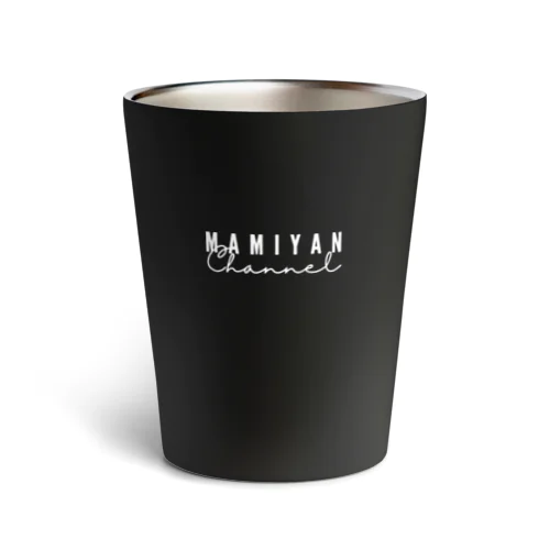 記念ロゴサーモタンブラー(ブラック×ホワイト) Thermo Tumbler