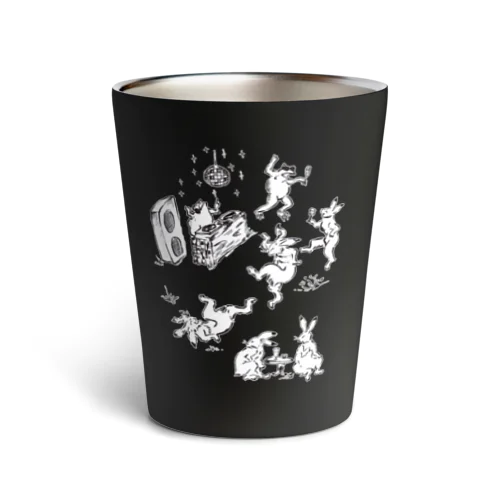 DJParty 鳥獣戯画　　野外フェス Thermo Tumbler