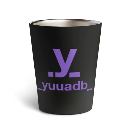 _yuuadb_ ロゴマーク Thermo Tumbler