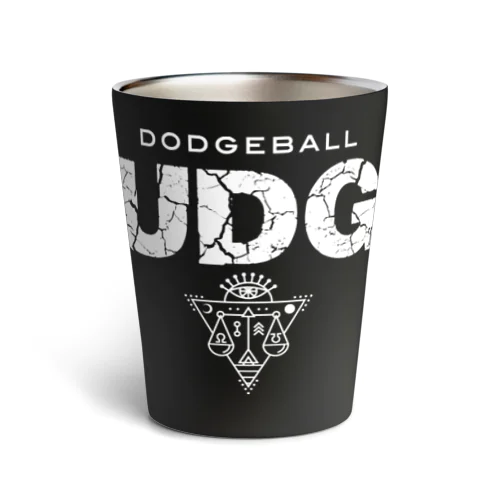 DODGEBALL JUDGE WHITE サーモタンブラー