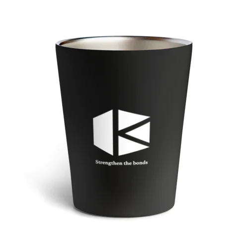 Kubography White Logo Thermo Tumbler