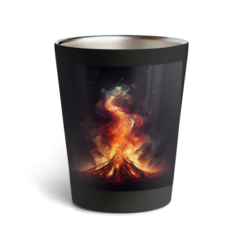 焚火の炎 Thermo Tumbler