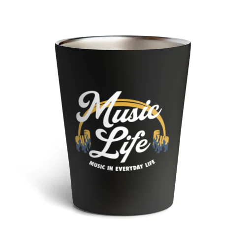 Music Life 青 サーモタンブラー