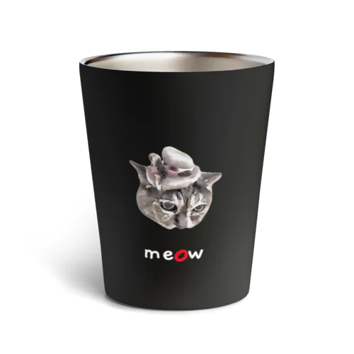 キジトラ猫のフクちゃん Thermo Tumbler