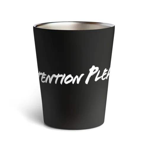 白ロゴ Thermo Tumbler