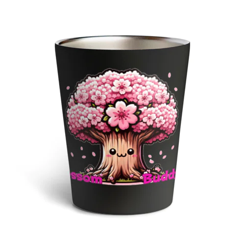 Blossom Buddy🌸 Sakura Smiles~4 Thermo Tumbler