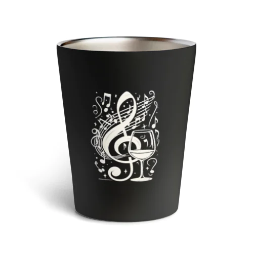 The Rhythm of Wine Thermo Tumbler