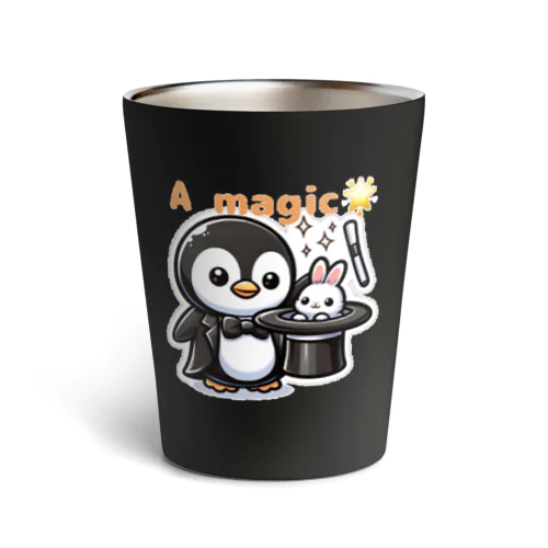 おめかしPenguin、魔法使いになる。 Thermo Tumbler