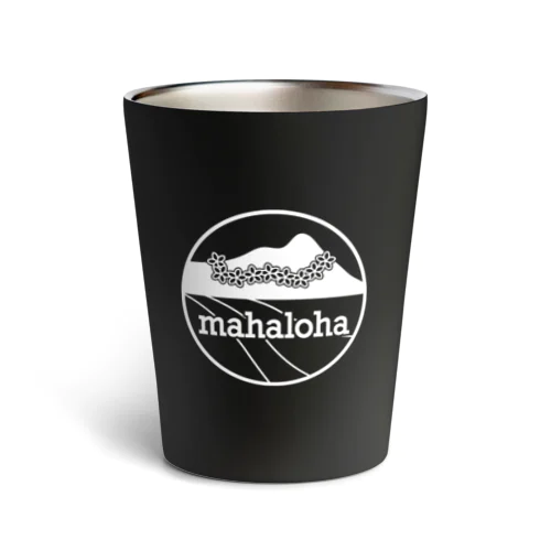 mahaloha 丸ロゴ Thermo Tumbler