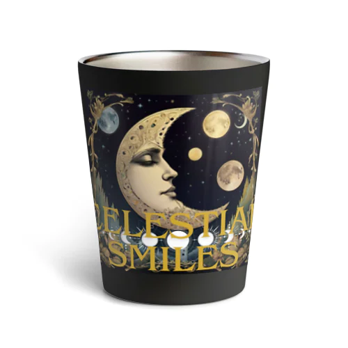 「Celestial Smiles（天空の微笑み）」 Thermo Tumbler