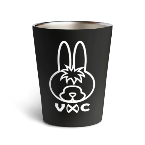 Rabbit Logo white Thermo Tumbler