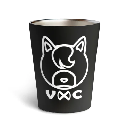 Shiba Logo white  Thermo Tumbler