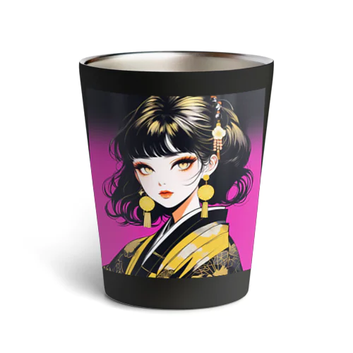 モダン和風の美しさ Thermo Tumbler