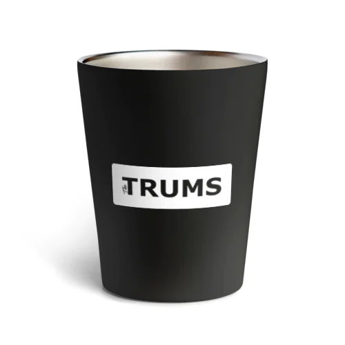 THE TRUMS(white base) サーモタンブラー