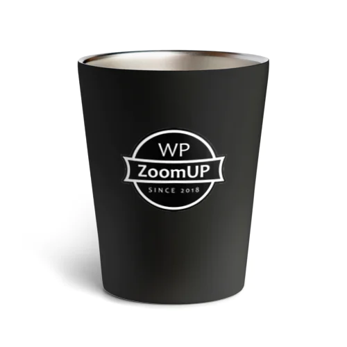 WP ZoomUP ロゴ（Black）  サーモタンブラー