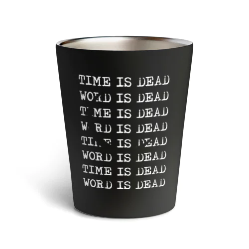 TIME IS DEAD（三日月） Thermo Tumbler