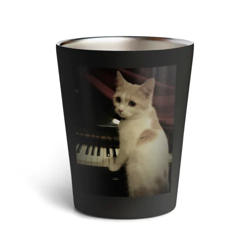 安定感企画　猫編No.2　クイーン Thermo Tumbler