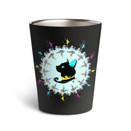 自由の守り猫 Thermo Tumbler