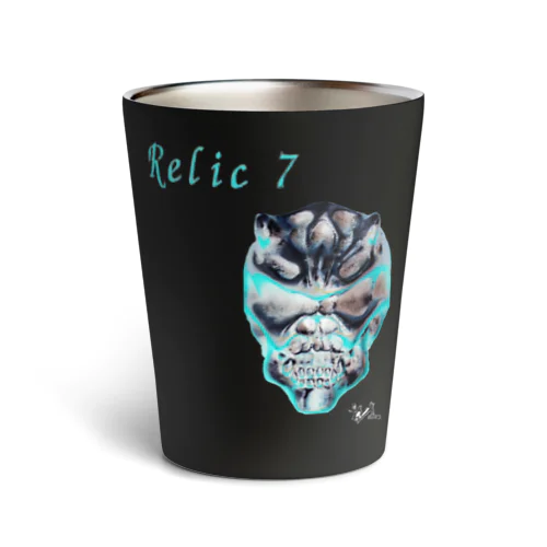 Relic 7　二角鬼スカル Thermo Tumbler