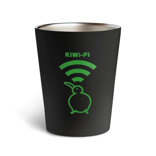 KiWi-Fi(緑) Thermo Tumbler